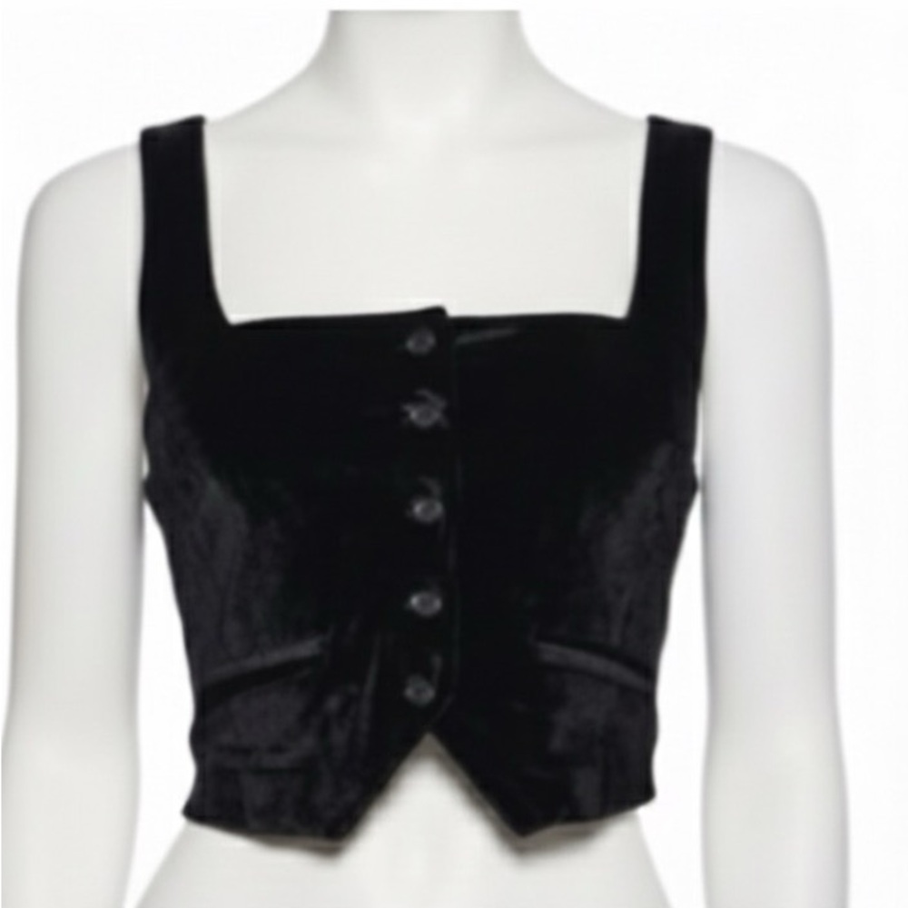 Dolls-kill Velour Vest top